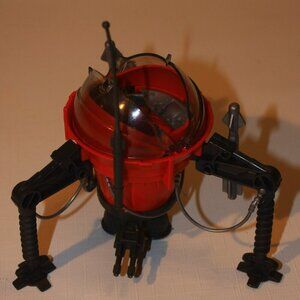 GI Joe 1987 Cobra Pogo Ballistic Battle Ball almost Complete Figure Vehicle